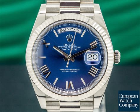 rolex day date white gold review|rolex presidential 40mm white gold.